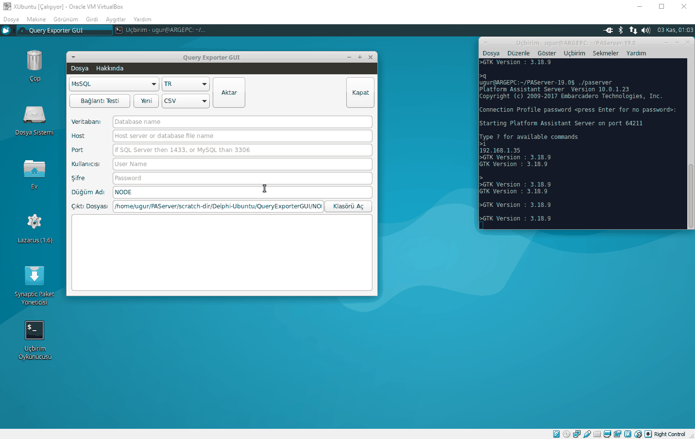Linux : ShellExecute API Muadili